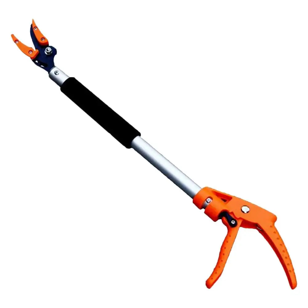 0.6-1M Extra Long Telescopic Pruning and Hold Bypass Pruner Max Cutting 1/2 inch Fruit Picker Tree Cutter Garden Supplies