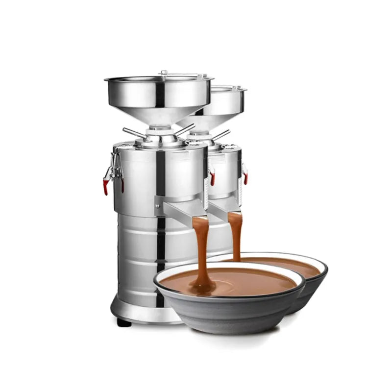 110V 220v Peanut Butter Maker Machine Sesame Nut Crusher Stainless Steel Food Processor Commercial Home Soy Almond Butter Maker