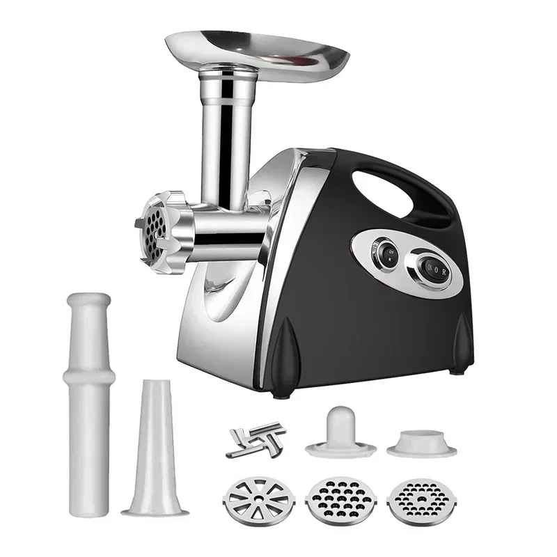 2800W Electric Meat Grinder Heavy Duty Grinder Kitchen Electric Meat Chopper Stuffer Maker Food Processor Electric Meat Slicer