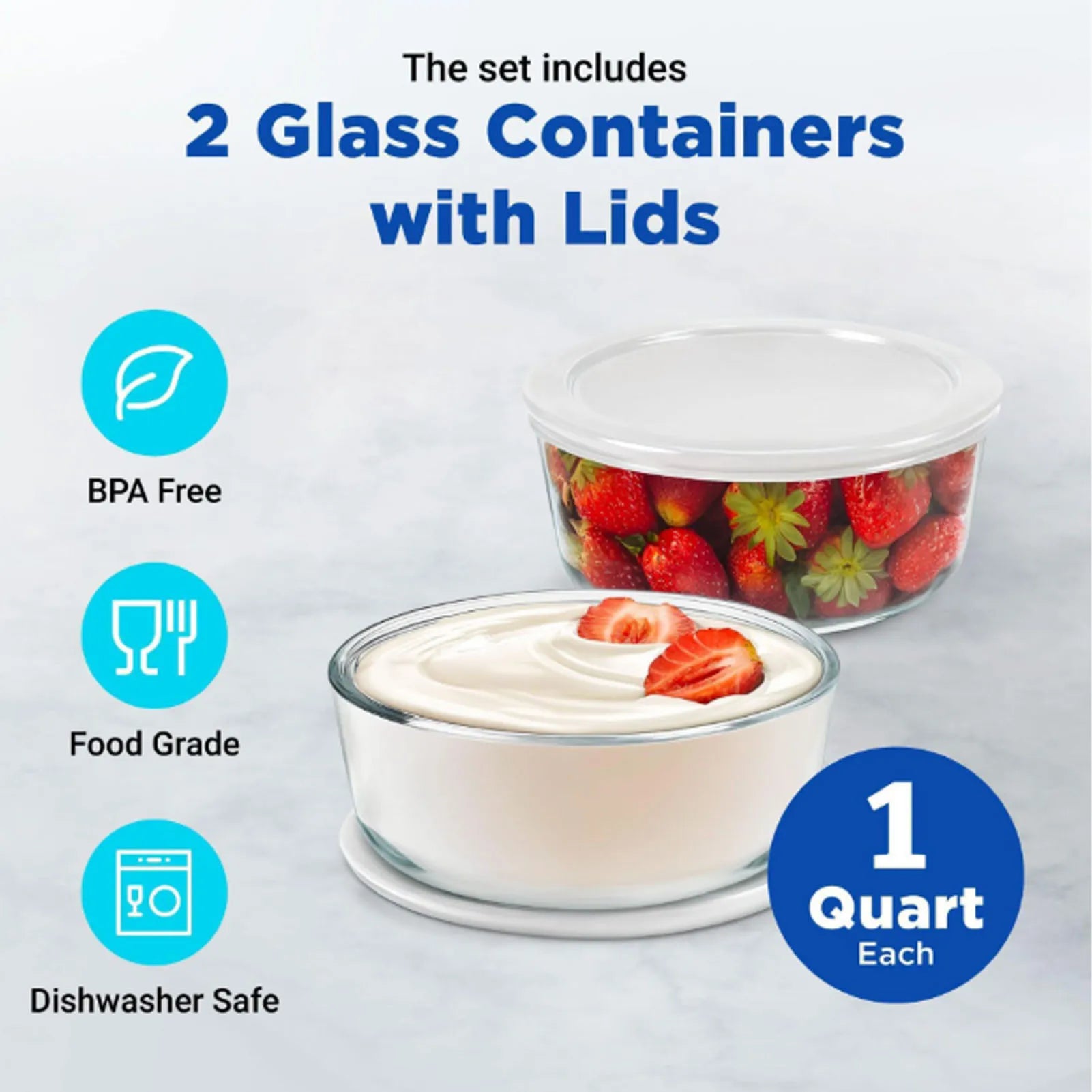 Yogurt Maker 2L Large Capacity Automatic Temperature Control 0-48 Hours Timer Digital Yogurt Maker Machine